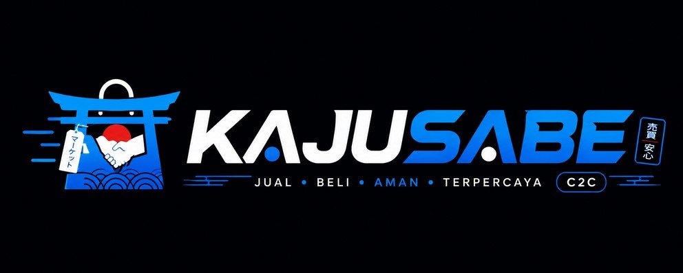 Logo KAJUSABE.com — platform jual beli online